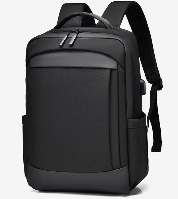 AeroStruct lagani laptop ranac sa više pregrada, crni, izrađen od vodootporne Oxford tkanine