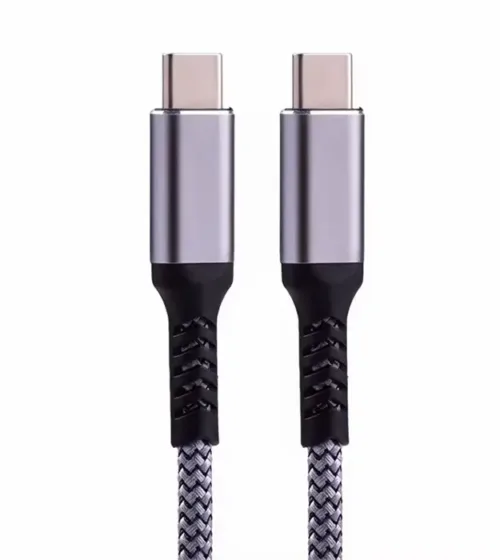 USB-C kabl sa pletenom nylon konstrukcijom, podrška za 240W brzo punjenje, oba USB-C konektora