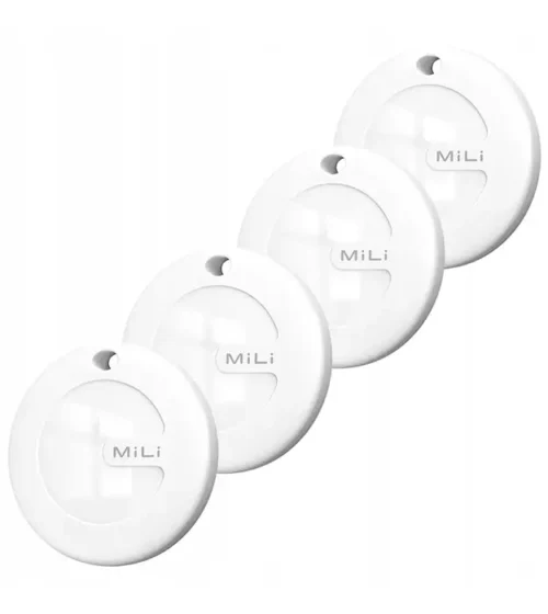 Set od četiri pametna Bluetooth trackera MiLi MiTag DUO za Android i iOS uređaje